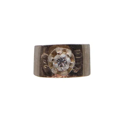 Timanttikorvakoru 1xn.0.03ct, istutuksen kynnet hieman kuluneet, 750 valkokulta, Paino: 0,5 g