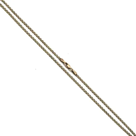 X-lenkkikaulaketju, pituus 45,5cm, 585, Paino: 8,6 g