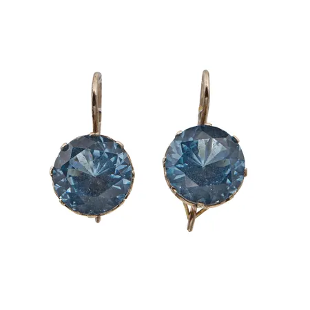 Kivikorvakorut, korkeus 20mm, 585br valkokulta, Paino: 3,2 g