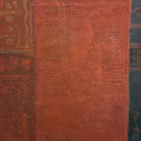 Taulu, öljyväri kankaalle, Dans La Villa, 100cm x 100cm, signeerattu Max Papart. Paino: 0 g Ei lähetetä