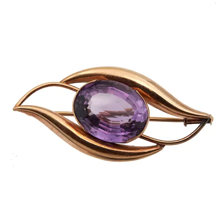Kivirintaneula, leveys 47mm, 585br, Paino: 5,9 g