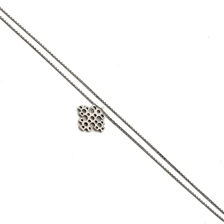 Kaulakoru, ketjun pituus 64cm, riipuksen korkeus 36mm,