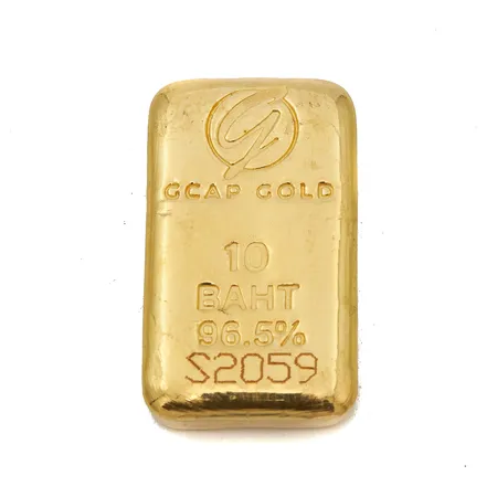 Kultaharkko, 10 baht, 965, 152,4g Paino: 152,6 g