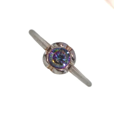 Kivisormus, koko 18, 925br, Paino: 1,9 g