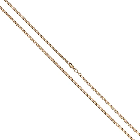 Panssarikaulaketju, pituus 52,5cm, leveys 3mm, 585, Paino: 9,4 g