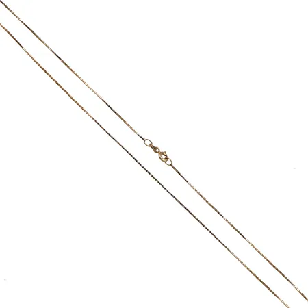 Venetsia-kaulaketju, pituus 45cm, leveys 1mm, 585, Paino: 1,8 g