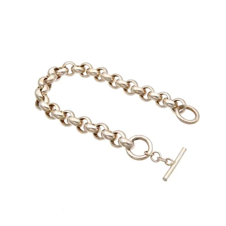 Papuranneketju, pituus 215mm, leveys 9mm, 925, Paino: 29,8 g