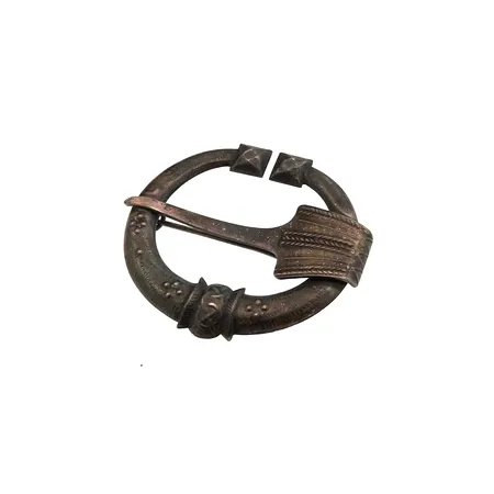 Rintasolki, Kalevala Koru virusmäen solki, Johan Ferdinand Henriksson, vuodelta 1939, Ø 50mm, 813H, Paino: 10,6 g