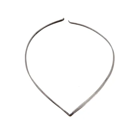 Kaulakoru, Compro, design Karl Laine, hieman vääntymää, 925, Paino: 15 g