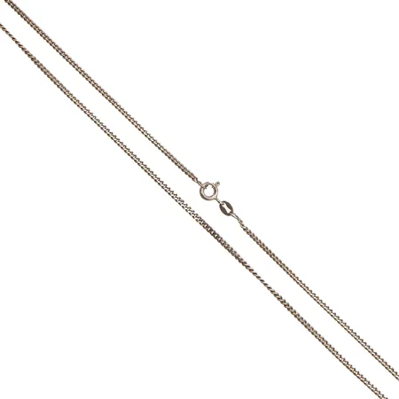 Panssarikaulaketju, pituus 60cm, leveys 2mm, 925, Paino: 6,8 g