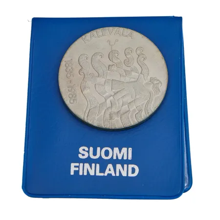 Juhlaraha, Kalevala 1835-1985, nimellisarvo 50mk, 500, Paino: 20,1 g
