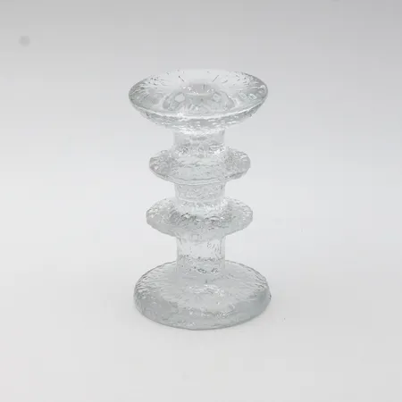 Kynttilänjalka, Festivo, Iittala, design Timo Sarpaneva, signeeraus TS. korkeus 125mm