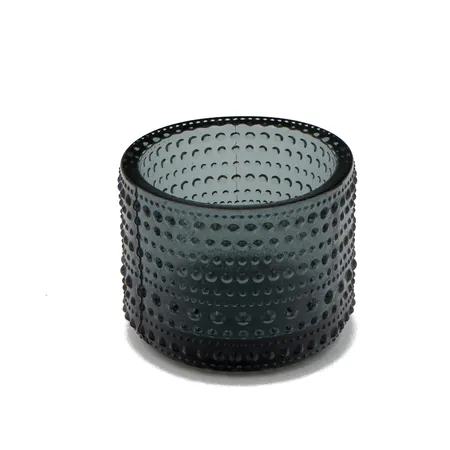 Tuikkulyhty Iittala, Kastehelmi, korkeus 64mm, harmaa