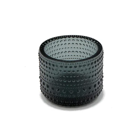 Tuikkulyhty Iittala, Kastehelmi, korkeus 64mm, harmaa