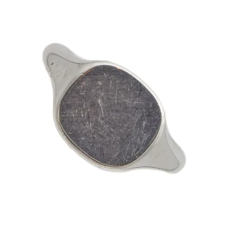 Kantasormus, koko 18½, 925, Paino: 4,6 g