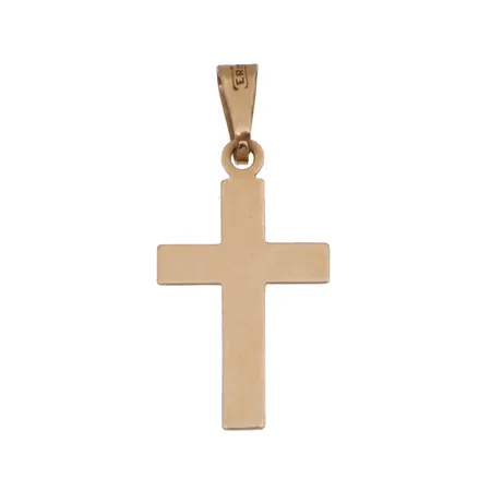 Ristiriipus, kaiverrettu, korkeus 25mm, 585,  Paino: 0,5 g