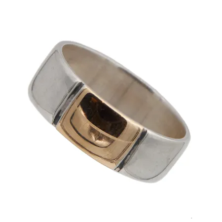 Kuvioitu sormus, koko 20, 925, Paino: 5,8 g