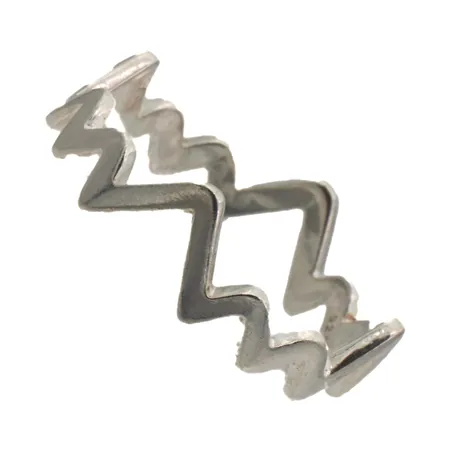 Kuvioitu sormus, koko 18¾, Kultajousi Oy, 925, Paino: 1,9 g