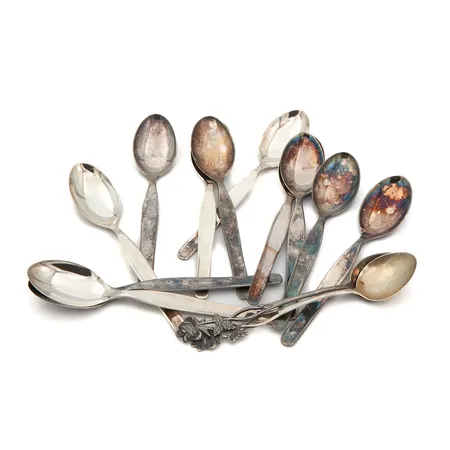 Kahvilusikoita, 813-830, Paino: 166,9 g