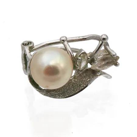 Pariton helmikorvakoru, korkeus 20mm, 925br, Paino: 2,5 g