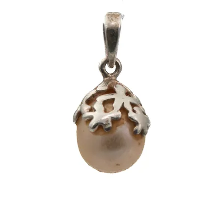 Muovihelmiriipus, korkeus 19mm, Kultajousi Oy, 925br,  Paino: 1,6 g