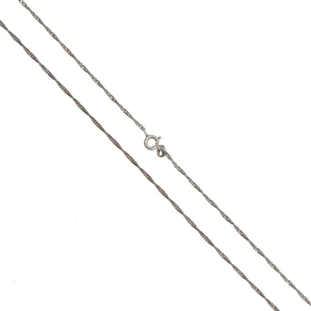 Singapore-kaulaketju, pituus 50mm, 925,  Paino: 2,2 g