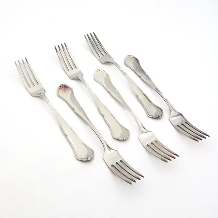 Ruokahaarukka, Chippendale, pituus 178mm, 830, Paino: 206,3 g