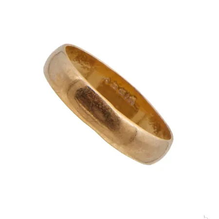 Sileä sormus, koko 16¾, 875,  Paino: 2,5 g