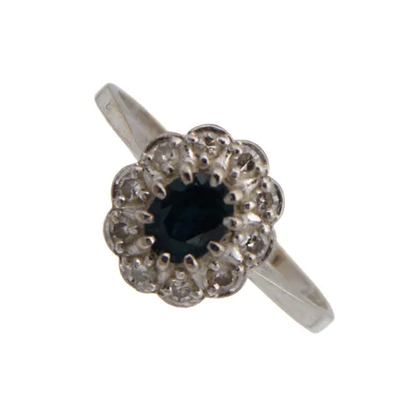 Dianasormus timanteilla 10xn.0.01ct, koko 16½, 750br,  Paino: 2,3 g