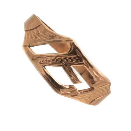 Sormus, koko 15½, 585, Paino: 1,1 g