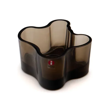 Aalto-kynttilälyhty Iittala, design Alvar Aalto, korkeus 55mm, hiekka.  Paino: 0 g