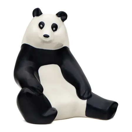 Eläinfiguuri Panda Arabia, korkeus 18 cm, design Lillemor Mannerheim-Klingspor, WWF,