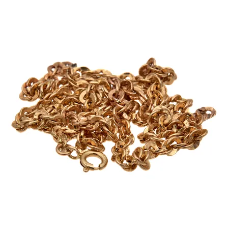 Viallinen kaulaketju, ei leimoja, 585, Paino: 3,8 g