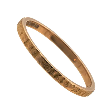 Kuvioitu sormus, Lapponia, kaiverrettu, koko 16½, vuodelta 1970, 750, Paino: 1,7 g