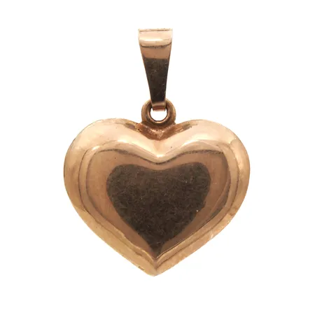 Sydänriipus, korkeus 21mm, 585, Paino: 1,1 g