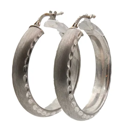 Korvarenkaat, Ø 27mm, 925, Paino: 7 g