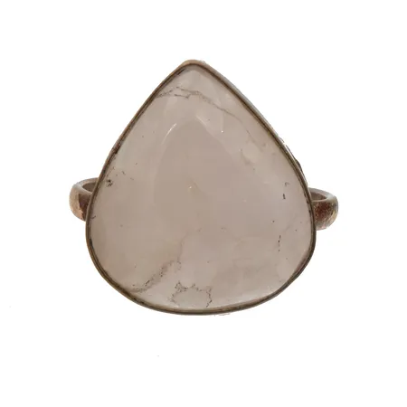 Kivisormus, koko 18½, 925br, Paino: 6,8 g