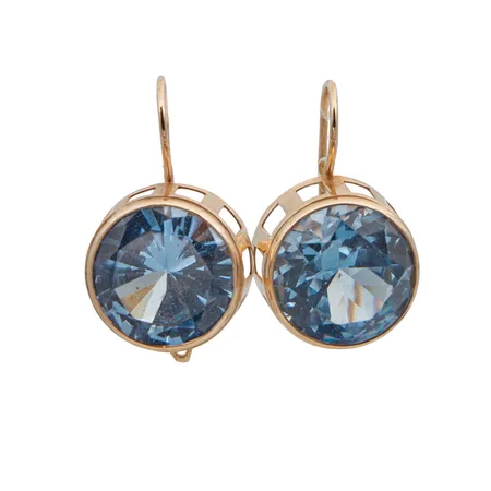 Kivikorvakorut, korkeus 21mm, 585br,  Paino: 4,6 g