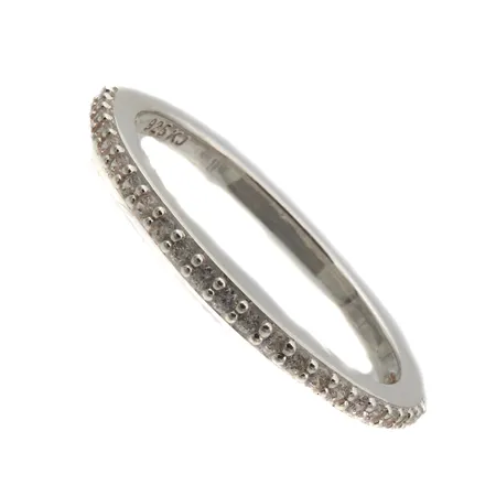 Kivisormus, koko 19, Kultajousi Oy, 925br, Paino: 1,9 g