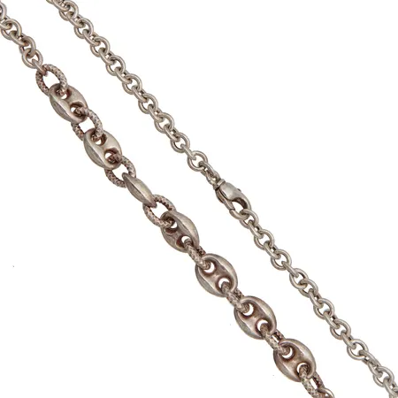 Kaulakoru, pituus 45cm, 925,  Paino: 26,4 g