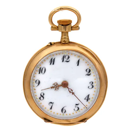 Vihkikello, takannessa lohjennut timantti, Ø 29mm, välikuori metallia, 750br,  Paino: 19,6 g