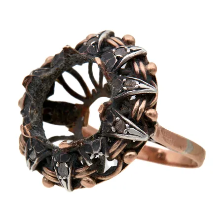 Viallinen sormus, 333br,  Paino: 5,1 g