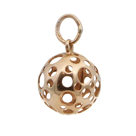 Riipus, Liisa Vitali, Leppäkerttu, korkeus 19mm, 585, Paino: 0,9 g