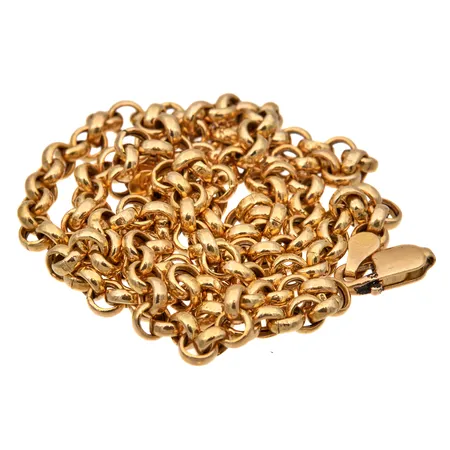 Viallinen kaulaketju, 585,  Paino: 10 g