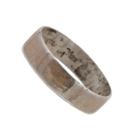 Sileä sormus, koko 21¼,925, Paino: 2,6 g