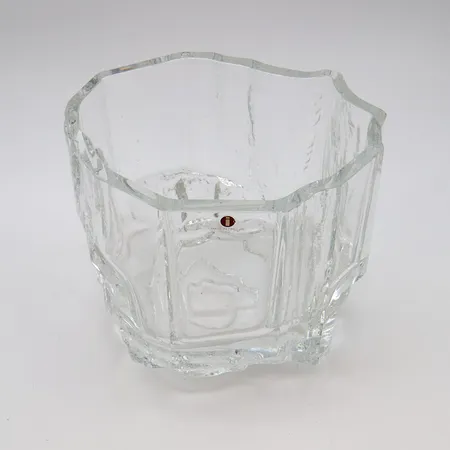 Maljakko, Rauma Repola Oy 4458, Iittala, signeeraus Tapio Wirkkala, korkeus 13cm, Ø 14cm, pieniä naarmuja.  Paino: 0 g