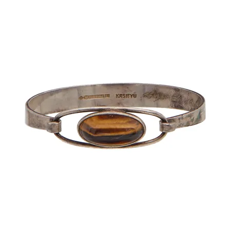 Kivirannerengas, Ø 55mm, kaiverrettu, käsityöleima, 813br,  Paino: 17,5 g