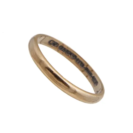 Sileä sormus, kaiverrettu, koko 16, 750,  Paino: 1,6 g