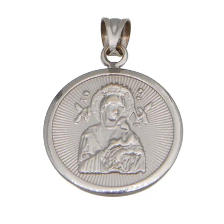 Riipus, korkeus 32mm, valkokultaa, 750,  Paino: 1,7 g