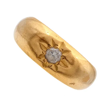 Viallinen kivisormus, 916br, Paino: 13,5 g